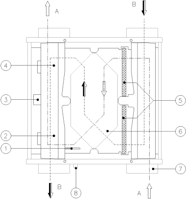 System Aufbau Lüftungsgerät Ecovent HR-CF 2-2
Zeigt den Aufbau von dem Ecovent Lüftungssystem mit Wärmerückgewinnung aus Abluft mit Gegenstromwärmetauscher.