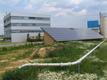 Photvoltaik beim Technologiezentrum Güssing
Südlich vom Hauptgebäude ist diese große Photovoltaikanlage montiert.