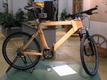 Mountainbike from wood
Stefan Paumann brought with his wooden bicycle the most creativ technical project 2004/2005 at the wood technic school in Kuchl. The result is an only 11,8kg heavy mountain bike