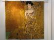 Wall carpets: Klimt Adele
Much more cheap than for 100 million EUR there is at the company Perle Klimt's Adele as a wall carpet. One of numerous motives which are available as wall carpets.