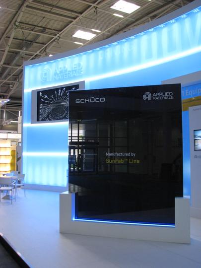Applied Materials - Schüco
Applied Materials introduces a new owner of a photovoltaic factory. Schüco is now an further owner of a SunFab of Applied.