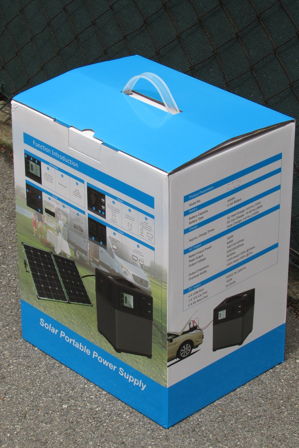 PPS - Portable Power Supply in stabiler Verpackung
In einem Karton, in welche die Box mit dem Gerät genau hinein passt, kommt es an.
Bild 1
